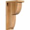 Ekena Millwork Crestline Rough Sawn Corbel w/Backplate, Western Red Cedar, 6"W x 10"D x 18"H COR06X10X18CRE01RWR - alternate 1